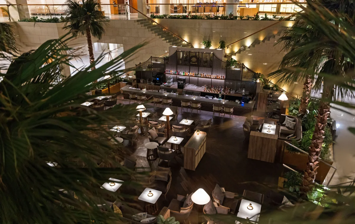 Interior view of Ocean45 LOUNGE & BAR