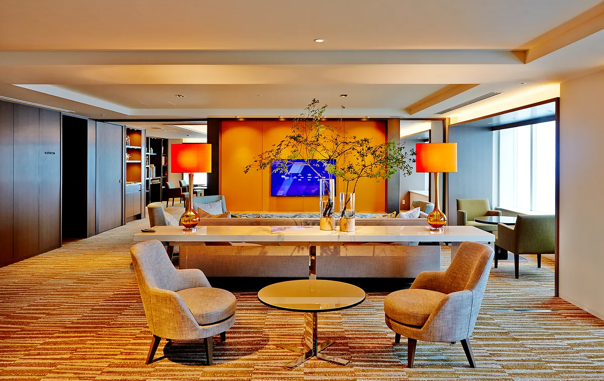 Interior of the club lounge